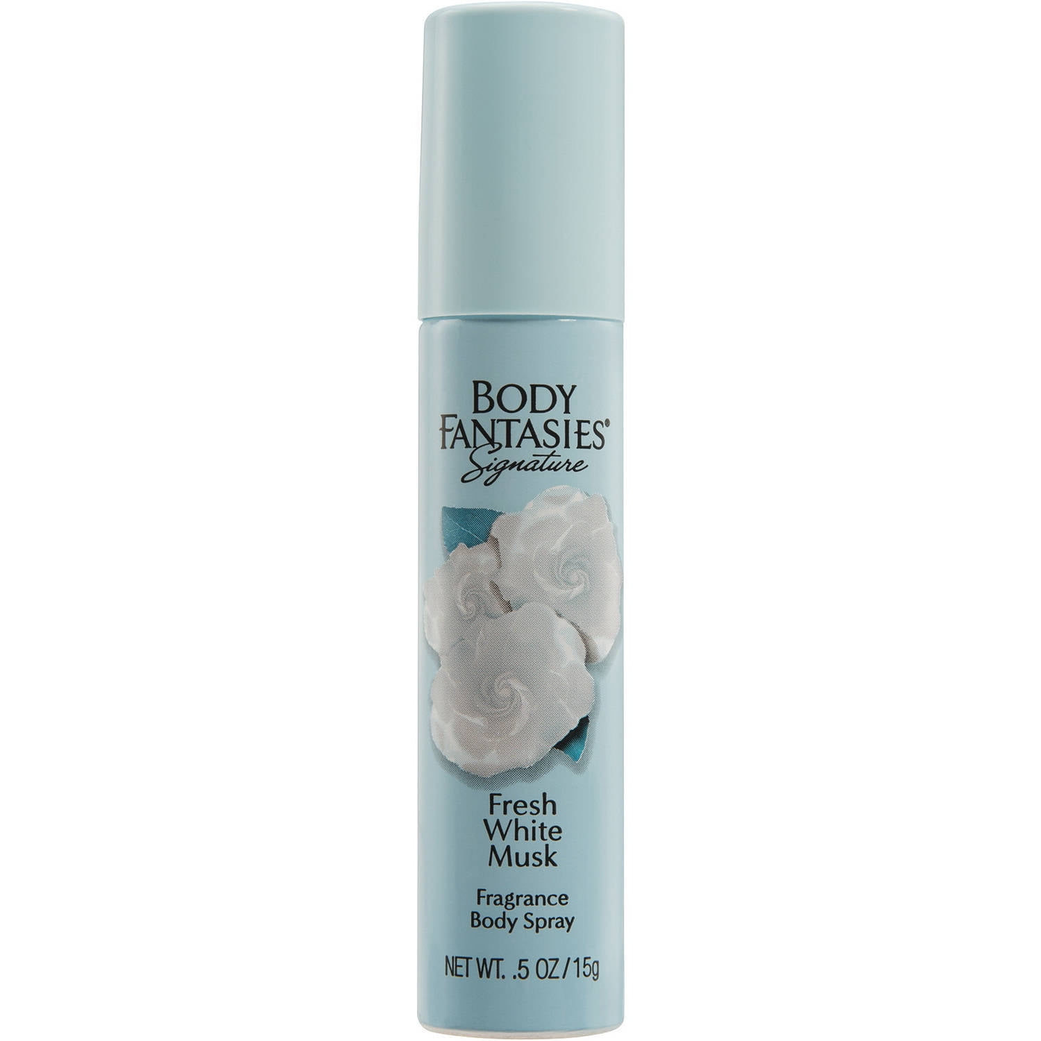 Body Fantasies Signature Fresh White Musk Unisex Body Spray, 0.5 fl. oz.