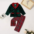 thumbnail image 2 of Zshosam Fall Outfits for Kids Toddler Baby Boy Clothes T-Shirt and Jeans 2-Piece Set Toddlers Boys Outfits,Dark Green 12-18 Months, 2 of 5