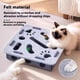 thumbnail image 5 of Methold Juguete rompecabezas para gatos, caja de laberinto de fieltro, enriquecimiento para gatos de interior, equipado con tres campanas, Juguetes para gatos tipo+3, 5 of 6