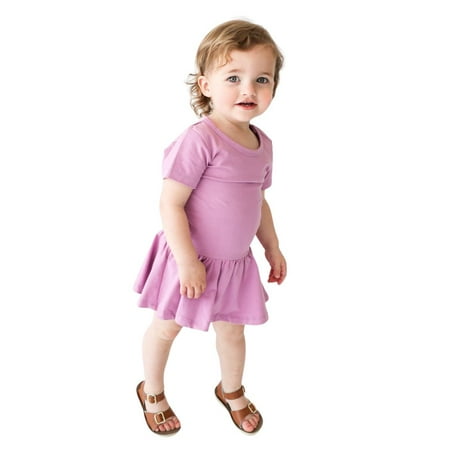 

Chloe Dress - Lavender Size 6-12 Months | Cotton