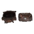 thumbnail image 6 of Rustic Western Cowboy Horse Saddle Lone Star Silver Studs Decorative Trinket Box, 6 of 9