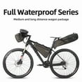 thumbnail image 2 of Rockbros Bicycle Frame Dark Grey Triangle Bike Frame Bag, 8L Capacity Waterproof Bags, 2 of 13