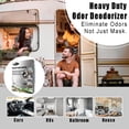 thumbnail image 3 of Car deodorizer odor eliminator, chlorine dioxide deodorization, quickly releases 2 steam to eliminate odors in cars and homes, 100% fragrance-free or residue., 3 of 5
