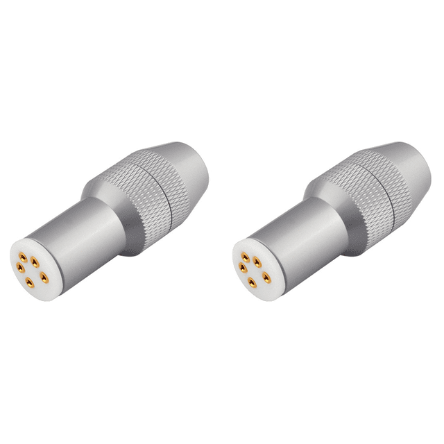 2X Fever-Grade Vinyl LP Record Player Tonearm Heads Five-Pin 5Pin Plug Seat Tonearm Seat Heads Signal Line Pin Tonearm A