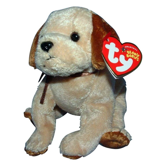 Ty Beanie Baby: Badges the Dog | Stuffed Animal | MWMT's