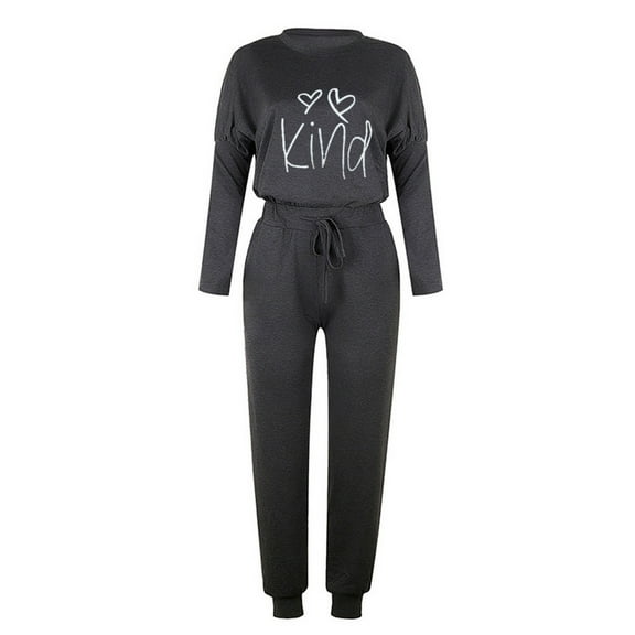 Hueook Tracksuit for Women Set Plus Size Hoodies Sweatshirt Pants Sets Sports Wear Leisure Lounge Wear With Pocket Women's Outfits on Clearance Activewear Joggers