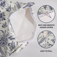 thumbnail image 6 of Sage Green Floral Pillow Covers 18x18 Set of 2 Spring Flower Vintage Chinoiserie Cream Decorative Throw Pillows Outdoor Country Farmhouse Pillowcases Square Cushion Case Decor for Home Sofa Couch Bed, 6 of 6