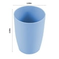 thumbnail image 3 of KQJQS Plastic Cups Reusable, Cup Set Of 5 Multicolor Straw Cups For Kitchen, Office, Travel, Drinking Cups & Stackable Drinking Glasses, Plastic Tumblers, 3 of 8