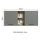 thumbnail image 2 of Despensero De Cocina Madesa Agata 3 Puertas MG, 2 of 5
