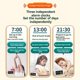 thumbnail image 2 of Smart Voice Time Manager Excellent Student Intelligent Time Manager Self-Regulation Learning Alarm Clock Time Manager, 2 of 5