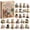 Style 4, variant on Christmas Kittens Advent Calendar, 24 Pcs Holiday Cat Countdown Calendar Blind Box with Acrylic Pendants, Festive Seasonal Crafts for Pet Households