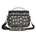 thumbnail image 2 of Pug Gray Pattern Insulated Lunch Box for Women Men, Medium Leakproof Cooler Bag with Adjustable Strap, 10"x6.7"x8", 2 of 6