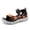 a-Grey167, variant on FINALGANG Boys Girls Kids Sporty Adventure Sandals With Multi Adjustable Webbing Straps Lightweight Cushioned Sole Shoes For Outdoor Play Summer Activities Grey 7-8 Years