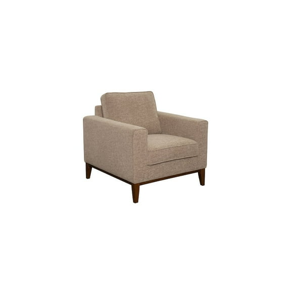 Sitswell Annie Wood Trim Chair - Cream