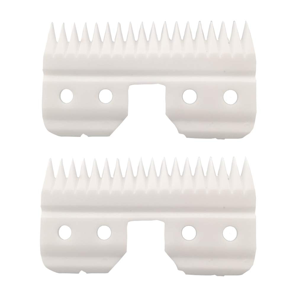 Fast Feed Ceramic Blades, Fast Feed replacement blade, Fast Feed Ceramic cutters compliable with Oster fast feed clipper (x2 Pcs)