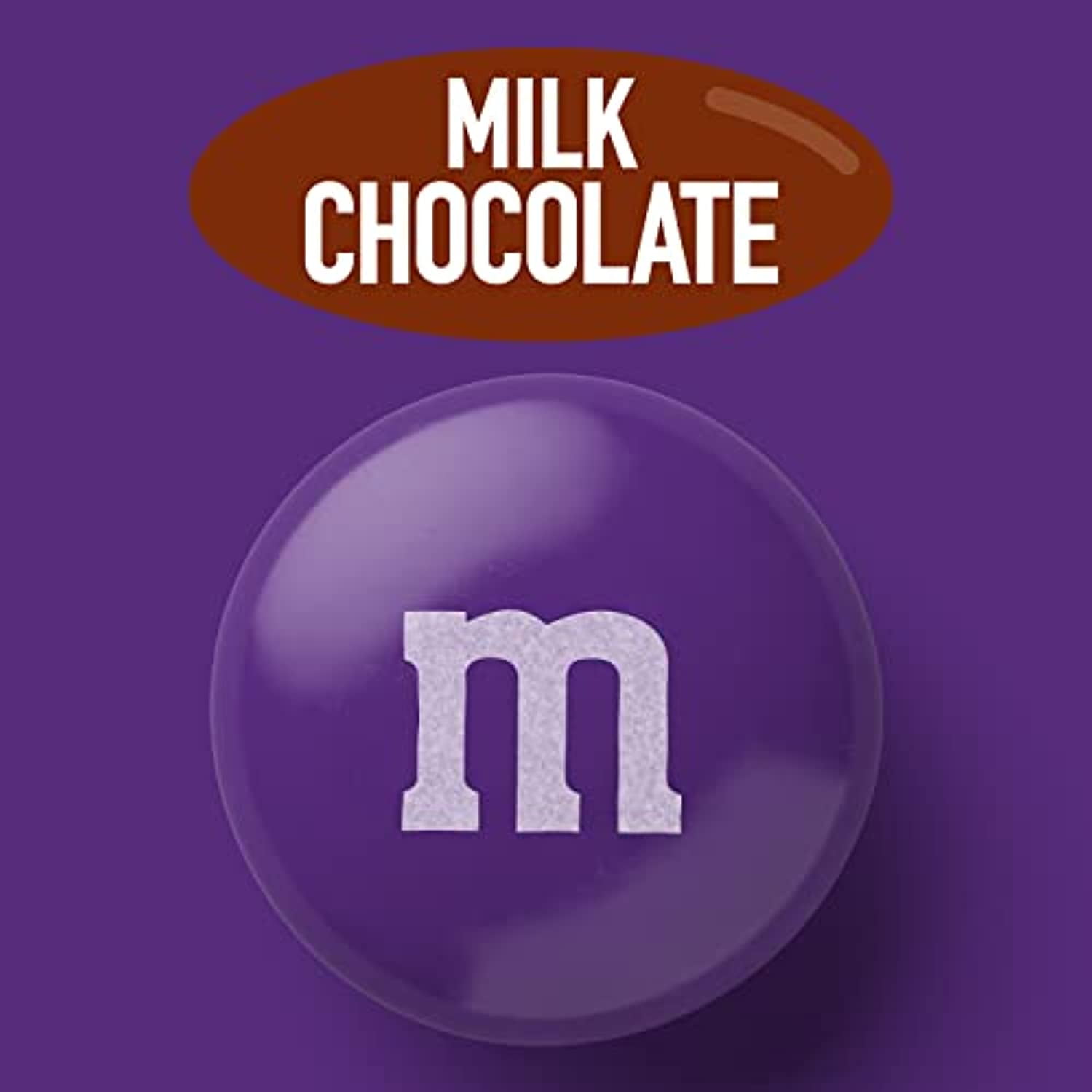  2 lbs Purple & Yellow M&Ms Milk Chocolate Candy : Grocery &  Gourmet Food