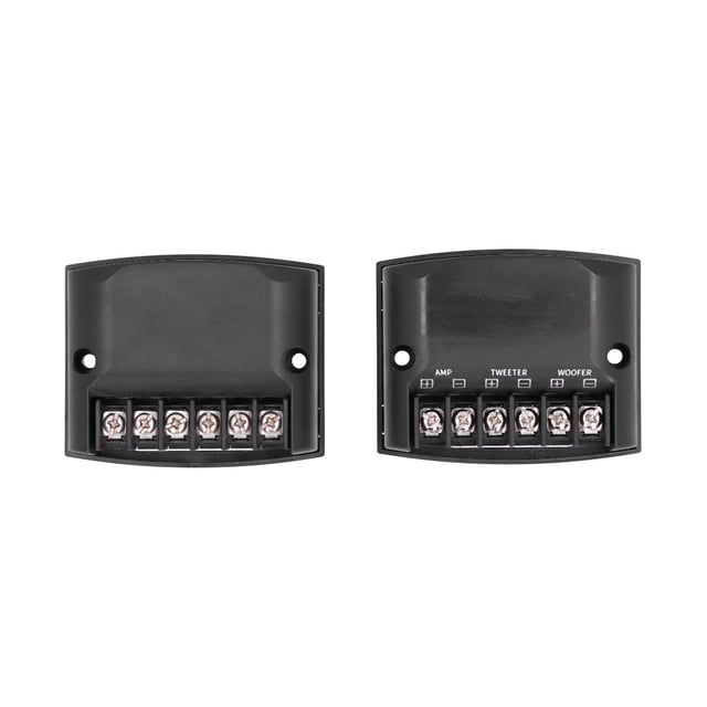 Divisor de frecuencia de altavoz, 2 piezas de sistema de sonido de 2 vías para coche, respuesta rápida de cruce de audio