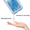 thumbnail image 5 of Entronix Heavy Duty Case Compatible with iPhone 16E, Liquid Glitter Back Cover, Blue, 5 of 8