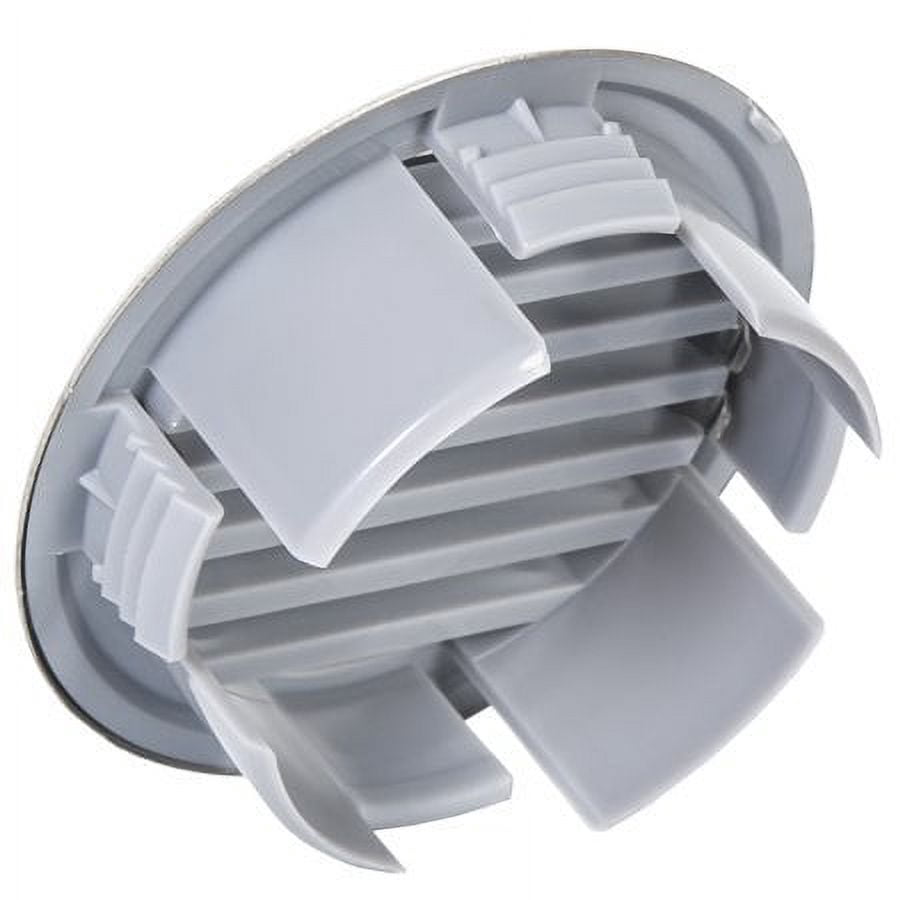 Plaque De Ventilation Marine En Inox – Couvercle D'aération Rond Avec Bouton Latéral – Pour Bateau, Yacht, Camping-car (5 Po)