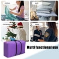 thumbnail image 3 of KCEHTA Christmas Tree Storage Bag, Reusable Christmas Tree Bag, Foldable Clothing Storage Bags, Large Capacity Xmas Tree Bag Container with Reinforced Handles and Zippers, 3 of 7