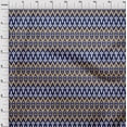 thumbnail image 3 of oneOone Georgette Viscose Fabric Damask & Chevron Ikat Fabric Prints By Yard 42 Inch Wide, 3 of 4