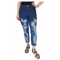 Bandolino Womens Size 12 Curvy Skinny Crop Lisbeth Pant, Hyde Sketched Paisley