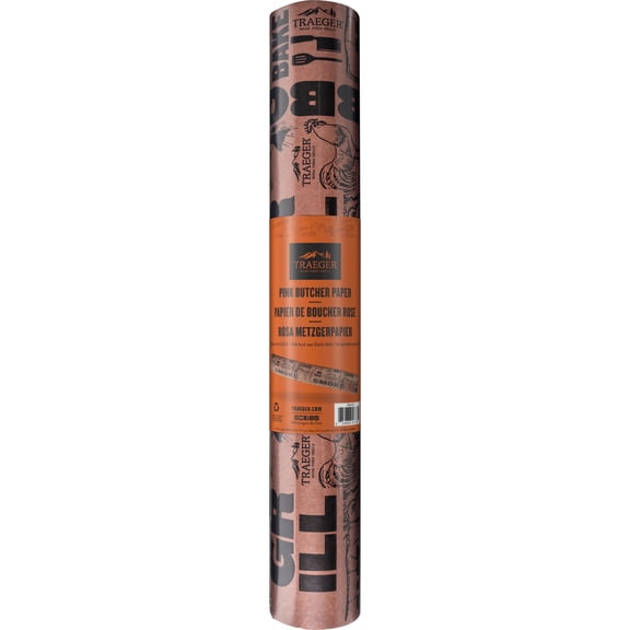 Traeger Grills Pink Butcher Paper Roll - 75 ft High-Quality Food Wrap