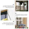 thumbnail image 6 of OFFIGAM Smooth Stainless Steel Hooks for Indoor and Balcony Use, Wall Mount Hangers, 6 of 8