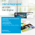 thumbnail image 2 of Cartucho de tinta HP 974X Cian Pagewide Original L0R99AL, 2 of 5