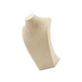 thumbnail image 1 of Necklace Pendant Display Bust Mannequin Stand Holder Rack, Linen 235*390mm, 1 of 9