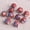 Red, variant on U8MO 10pcs Round Pumpkin Shape 10mm Handmade Flambed Ceramic Porcelain Loose Beads-Random Mixed