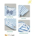 thumbnail image 6 of SANMIO Newborn Infant Baby Boy Clothes Summer Short Sleeve Romper and Pants Outfits Set 0 3 6 12 18 Months, 6 of 8