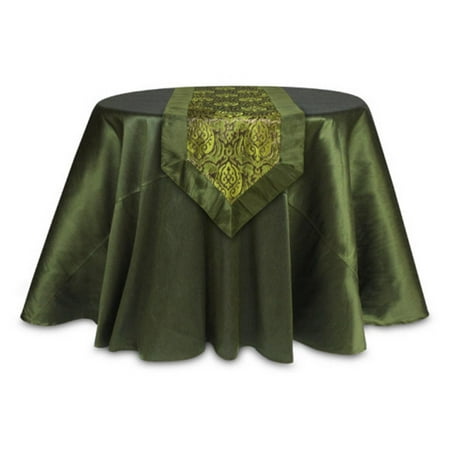 UPC 093422951845 product image for Pack of 2 Polished Dark Green Brocade Print Lustrous Christmas Table Runners 72 | upcitemdb.com