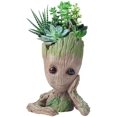 thumbnail image 3 of Maceta - Maceta pequeña para plantas suculentas (táctil). Afortunado Sencillez, 3 of 5