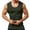 Army Green, variant on Workout Tank Tops Men Lightweight Breathable Ribbed Knit Slim Fit Scoop Neck Muscle Sleeveless Shirt Athletic Gym Tanks
