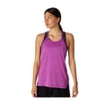 thumbnail image 1 of ASICS Womens Strappy Racerback Tank Top, Purple, Small, 1 of 1