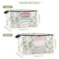 thumbnail image 2 of Foldable Clothes Storage Bags Clothes Organizer Bin with Clear Windows for Clothes Bedding Cute White Cat Pattern, 2 of 6