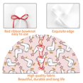 thumbnail image 4 of Yiaed Goose Queen Print Christmas Tree Skirt , Tree SkirtsTree Mat for Christmas Winter Holiday Indoor Decorations-48", 4 of 7