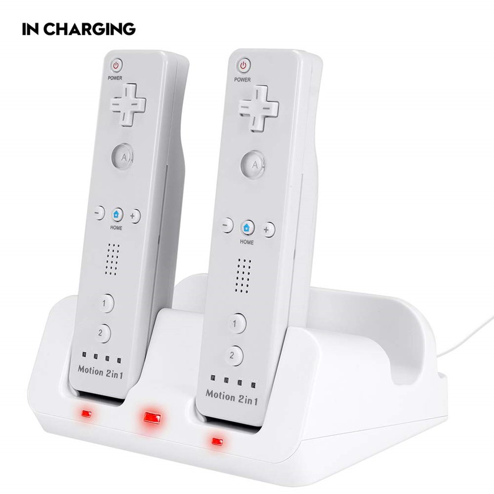 TOD MILD 3 in 1For Wii U Charging Station for Wii U Controller Wii