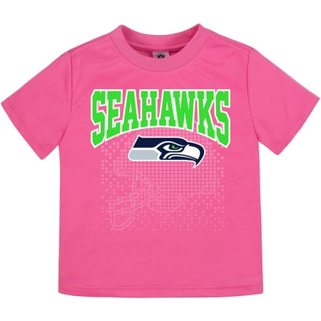 Toddler Gerber Pink Seattle Seahawks T-Shirt (Best Psychics In Seattle)
