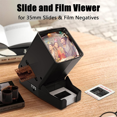 thumbnail image 2 of 35mm Slide & Film Viewer-Slide Viewer with 3X Magnification and LED-Lighted Viewing for 35mm Slides and Film Negatives, 2 of 7