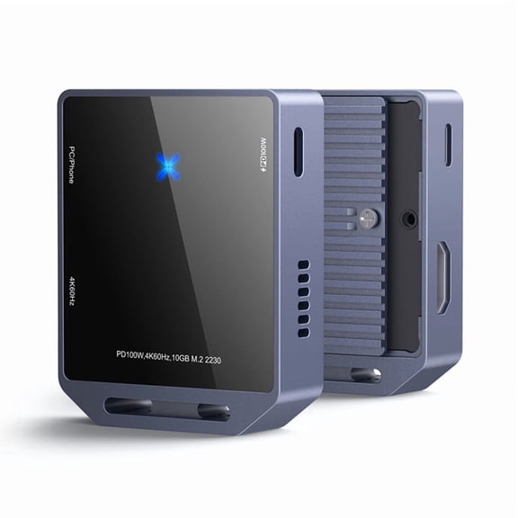 2230 M.2 NVMe/ SSD Enclosure with Cooling Fan USB 3.2 Gen 2 to NVMe PCI-E M.2 SSD Case for 2230 M.2 SSD