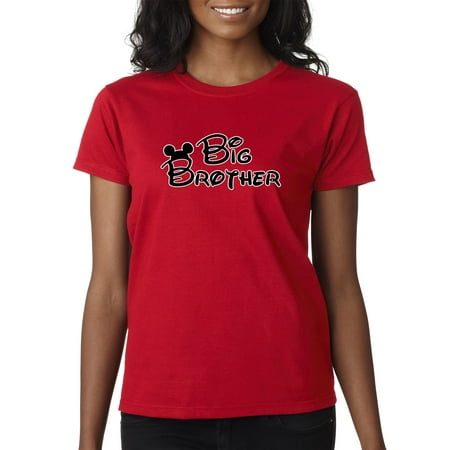 New Way 553 - Women's T-Shirt Mickey Mouse Big Brother