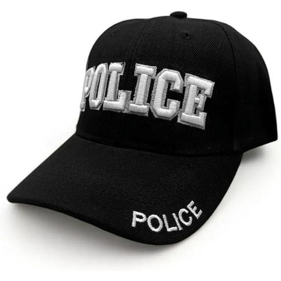 Freedom Farms Police Baseball Cap for Halloween Costumes, Contests, Parties, Events