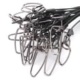 thumbnail image 4 of 10 Uds. Anti-mordedura 50cm 150lb Conductor frontal línea de pesca equipo de pesca (negro), 4 of 5