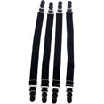 thumbnail image 1 of GHSDFBB 4 Pcs Clip de Bas Élastique Réglable Multifonction Porte-Jarretelles, 1 of 3