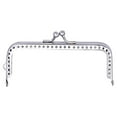 thumbnail image 3 of FOLOYORI 1Pcs Silver Square Purse Frame for Bag Making with Lock and Metal Material 8.5x2x5cm, 3 of 8