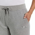 thumbnail image 5 of FILA Women's French Terry Jogger Pants Sweatpants Gray Heather Medium 1560450, 5 of 6