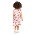 thumbnail image 5 of Minnie Mouse Toddler Girl Allover Print Dress with Short Sleeves, Sizes 12M-5T, 5 of 8