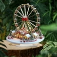 thumbnail image 7 of Hometravel Ferris Wheel 2D Acrylic Ornament, HOME Desktop Decoration Piece, Detailed Themed Accent for Shelves, Tables and Display Collections, 7 of 7